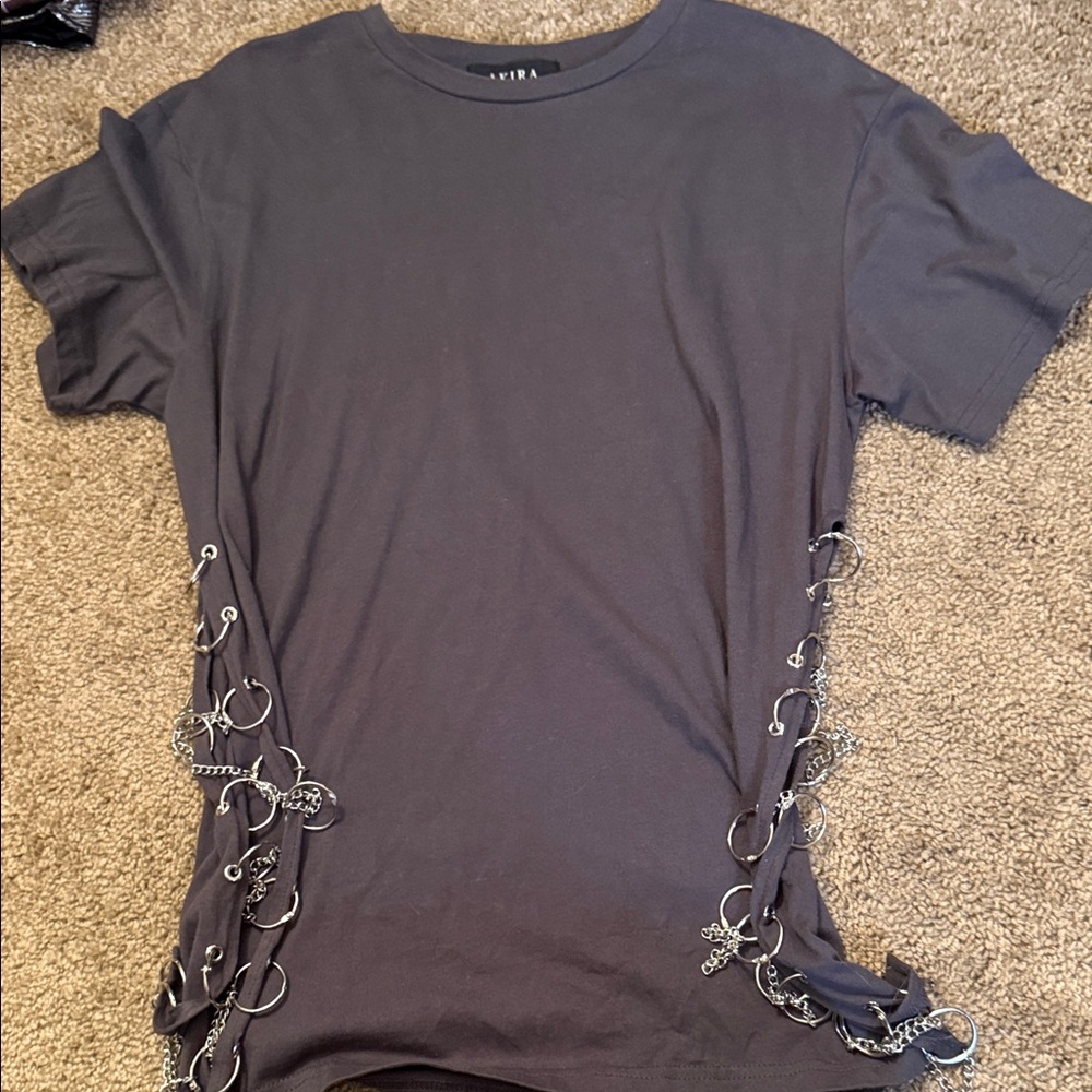 AKIRA Charcoal Gray T-Shirt